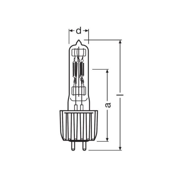 OSRAM HPL 575W Long Life, 230V, 3050K, 1500H